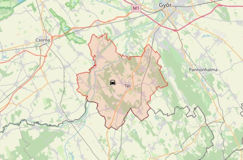 Felborult egy autó Mórichidánál